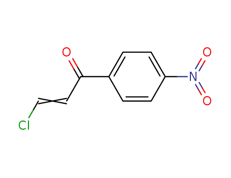 (E)-β-クロロ-4′-ニトロアクリロフェノン