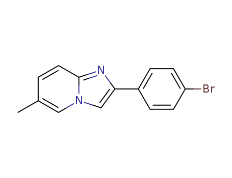 2-(4-Bromophenyl)-6-methylimidazo[1,2-a)pyridine