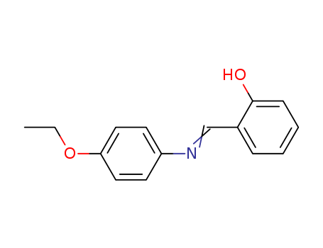 Phenol,2-[[(4-ethoxyphenyl)imino]methyl]- cas  637-45-6