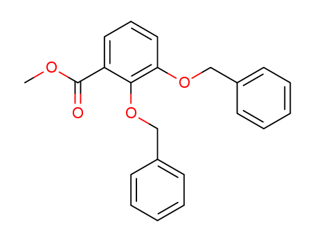 Benzoic acid, 2,3-bis(phenylmethoxy)-, methyl ester