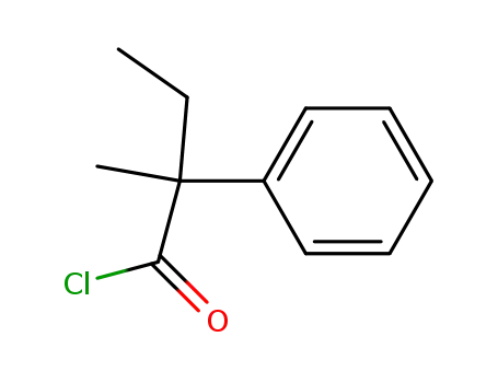 (+/-)-2-methyl-2-phenyl-butyryl chloride