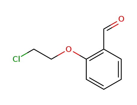 Molecular Structure of 54373-14-7 (2-(2-CHLOROETHOXY)BENZALDEHYDE)