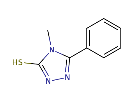 4-methyl-5-phenyl-4H-1,2,4-triazole-3-thiol(SALTDATA: FREE)
