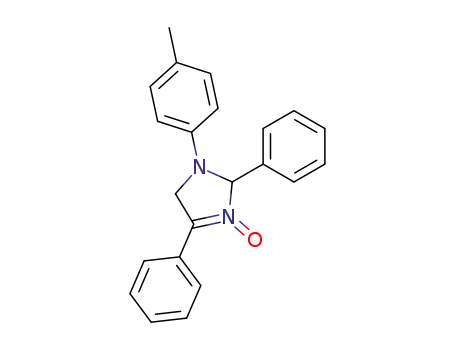1H-Imidazole, 2,5-dihydro-1-(4-methylphenyl)-2,4-diphenyl-, 3-oxide