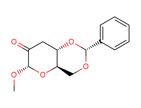 methyl 4,6-O-(phenylmethylene)-3-deoxy-α-D-erythro-hexopyranoside-2-ulose