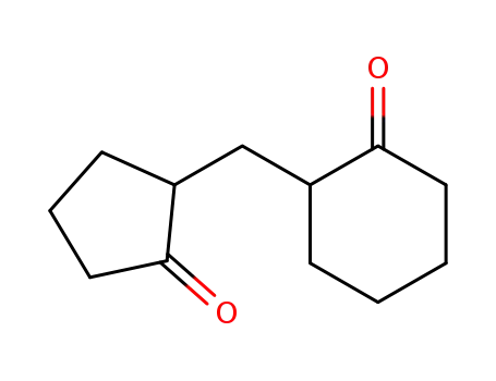 Molecular Structure of 56717-23-8 (Cyclohexanone, 2-[(2-oxocyclopentyl)methyl]-)