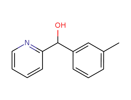 Molecular Structure of 29263-66-9 (α-(3-methylphenyl)-2-pyridylmethanol)