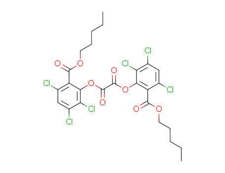 Bis(2-carbopentyloxy-3,5,6-trichlorophenyl) oxalate cas  75203-51-9
