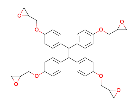 Molecular Structure of 7328-97-4 (TETRAPHENYLOLETHANE GLYCIDYL ETHER)