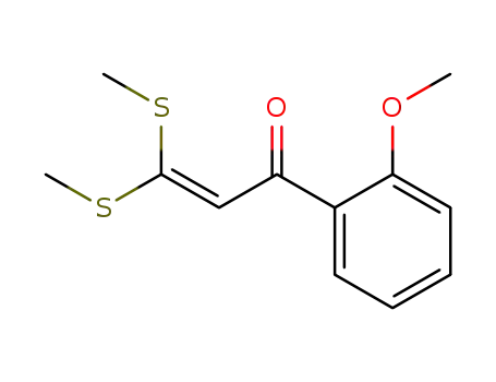 1- (2- 메 톡시-페닐) -3,3-BIS- 메틸 설파 닐-프로 페논