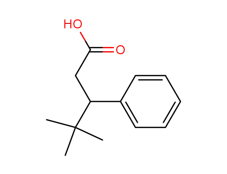 Molecular Structure of 83867-96-3 (Benzenepropanoic acid, b-(1,1-dimethylethyl)-)