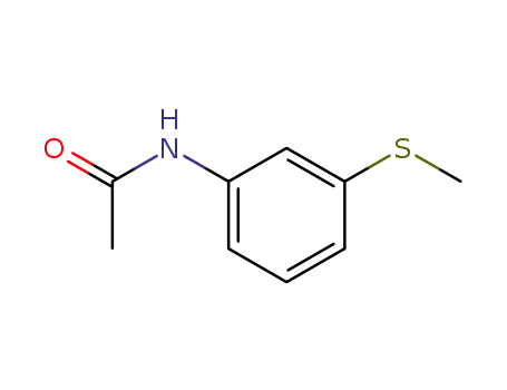 Molecular Structure of 2524-78-9 (3-ACETAMIDOTHIOANISOLE)