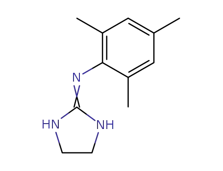 Molecular Structure of 4201-40-5 (N-(2,4,6-Trimethylphenyl)-2-imidazoline-2-amine)