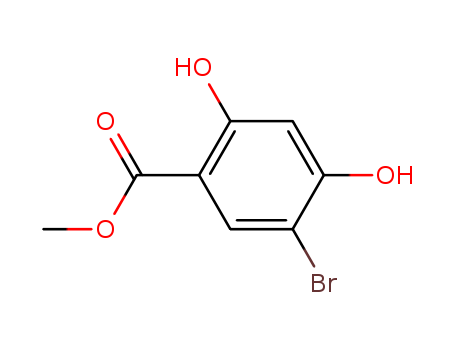 Benzoic acid, 5-bromo-2,4-dihydroxy-, methyl ester