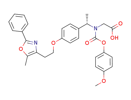 Molecular Structure of 331744-64-0 (Peliglitazar)