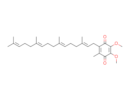 2,5-Cyclohexadiene-1,4-dione,2,3-dimethoxy-5-methyl-6-[(2E,6E,10E)-3,7,11,15-tetramethyl-2,6,10,14-hexadecatetraen-1-yl]- cas  4370-62-1