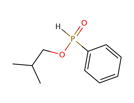 Molecular Structure of 13336-52-2 (2-methylpropyl phenylphosphinate)