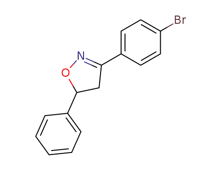 Isoxazole, 3-(4-bromophenyl)-4,5-dihydro-5-phenyl-