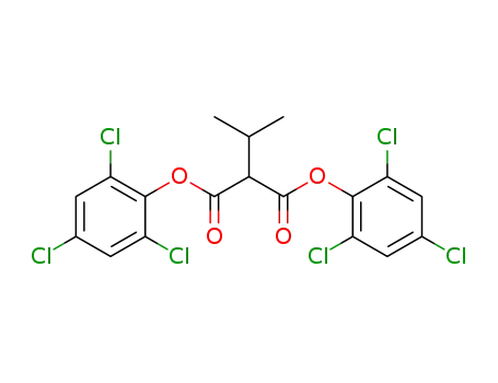 Bis(2,4,6-trichlorophenyl) (propan-2-yl)propanedioate