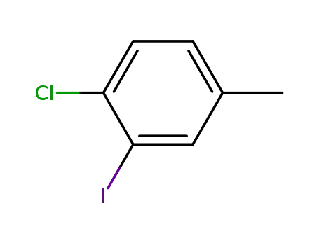 Molecular Structure of 2401-22-1 (1-chloro-2-iodo-4-methyl-benzene)