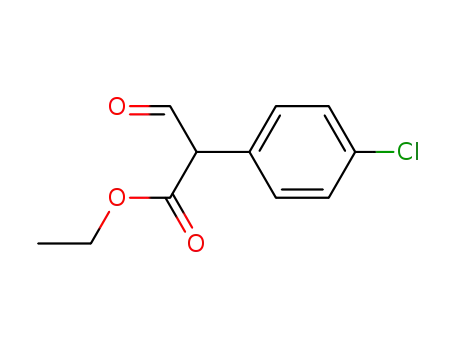 벤젠아세트산, 4-클로로-.알파.-forMyl-, 에틸 에스테르