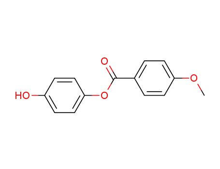 Molecular Structure of 28099-28-7 (4-HYDROXYPHENYL 4-METHOXYBENZOATE)