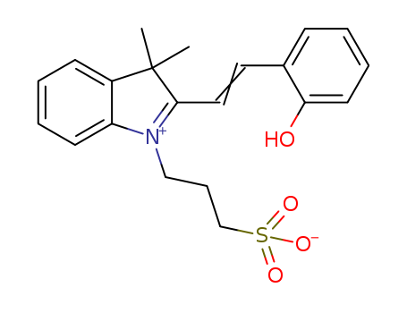 3-(2-(2-hydroxystyryl)-3,3-dimethyl-3H-indol- 1-ium- 1-yl)propane- 1-