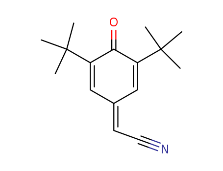 Acetonitrile,[3,5-bis(1,1-dimethylethyl)-4-oxo-2,5-cyclohexadien-1-ylidene]-