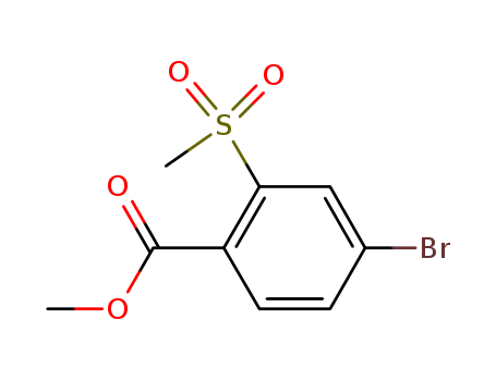 Methyl 4-Bromo-2-(methylsulfonyl)benzoate