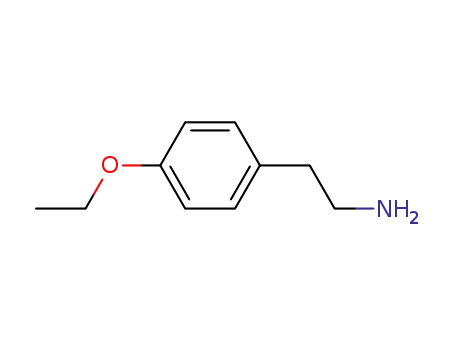 Molecular Structure of 62885-82-9 (4-ETHOXYPHENETHYLAMINE)