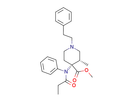 Molecular Structure of 61380-40-3 (Lofentanil)