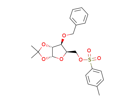 Molecular Structure of 29581-48-4 (1-O,2-O-Isopropylidene-3-O-benzyl-5-O-tosyl-α-D-xylofuranose)