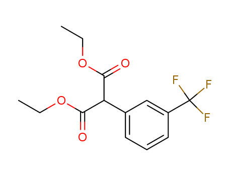 Propanedioic acid,2-[3-(trifluoromethyl)phenyl]-, 1,3-diethyl ester 1997-28-0