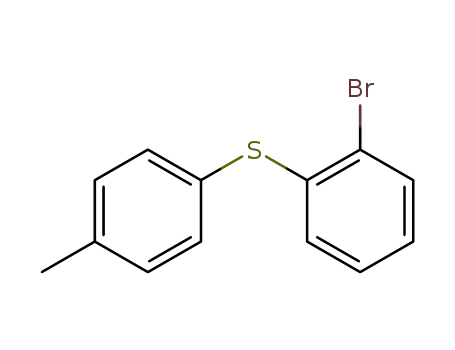 Molecular Structure of 15861-49-1 (1-bromo-2-(4-methylphenylsulfanyl)benzene)