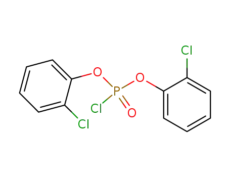 Molecular Structure of 17776-78-2 (BIS(2-CHLOROPHENYL) PHOSPHOROCHLORIDATE)