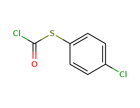 Molecular Structure of 13606-10-5 (chloro-thioformic acid (4-chloro-phenyl)ester)