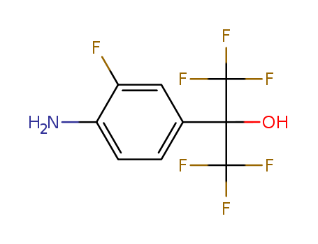 2-(4-aMino-3-fluorophenyl)-1,1,1,3,3,3-hexafluoropropan-2-ol