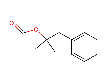 Molecular Structure of 10058-43-2 (Benzeneethanol, .alpha.,.alpha.-dimethyl-, formate)