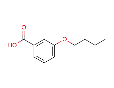 Molecular Structure of 93351-38-3 (3-BUTOXY-BENZOIC ACID)