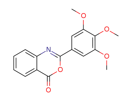 2-(3,4,5-Trimethoxyphenyl)-4h-3,1-benzoxazin-4-one