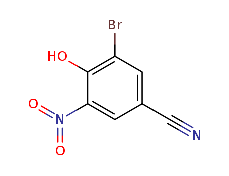 3-broMo-4-hydroxy-5-nitrobenzonitrile