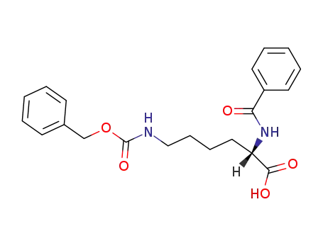 N~2~-benzoyl-N~6~-[(benzyloxy)carbonyl]lysine