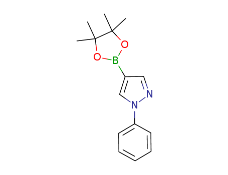 1H-Pyrazole, 1-phenyl-4-(4,4,5,5-tetramethyl-1,3,2-dioxaborolan-2-yl)-