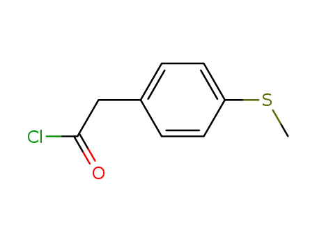 Benzeneacetyl chloride, 4-(methylthio)-