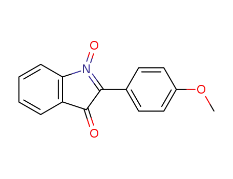 2-(4-methoxyphenyl)-3H-indol-3-one 1-oxide