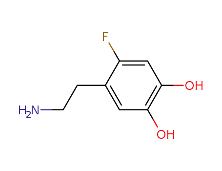 4-(2-Aminoethyl)-5-fluoro-1,2-benzenediol