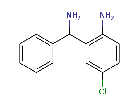 Molecular Structure of 1824-70-0 (Benzenemethanamine, 2-amino-5-chloro-a-phenyl-)