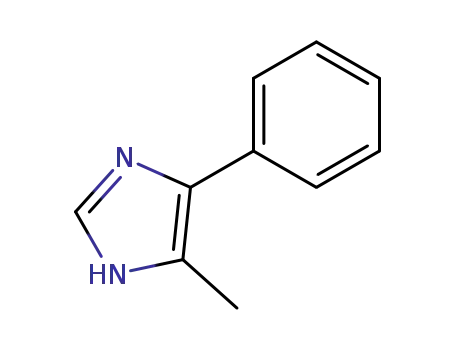 Molecular Structure of 826-83-5 (1H-Imidazole, 4-methyl-5-phenyl-)