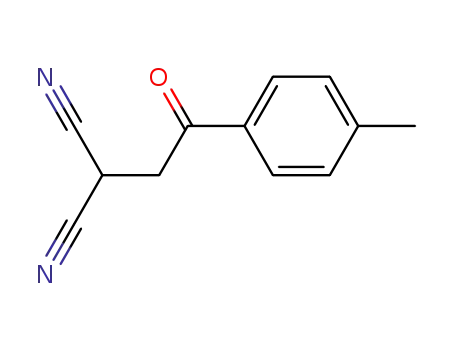 Molecular Structure of 26454-80-8 (2-[2-(4-METHYLPHENYL)-2-OXOETHYL]MALONONITRILE)