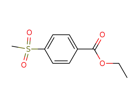 Molecular Structure of 6274-54-0 (4-METHANESULFONYL-BENZOIC ACID ETHYL ESTER)
